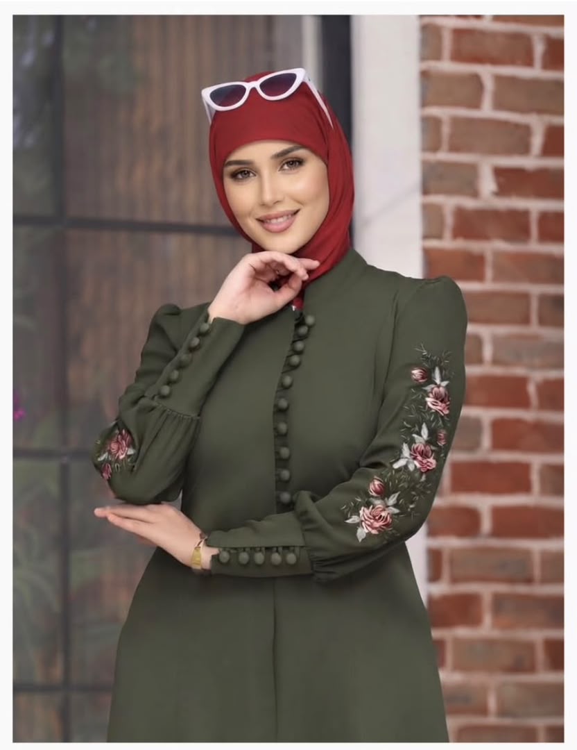 EGYPT  ABAYA Buttoned
