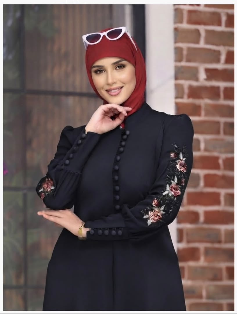 EGYPT  ABAYA Buttoned
