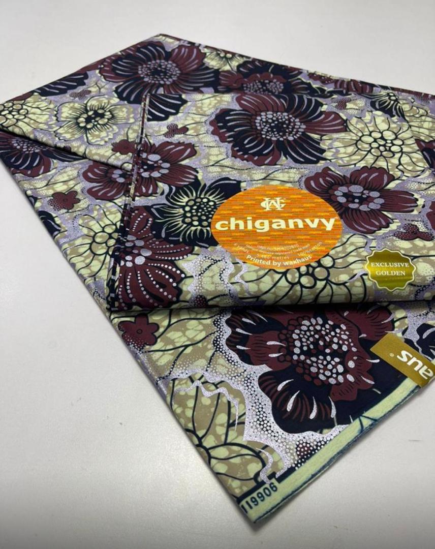 Chiganvy Exclusive Golden. 100% Cotton.