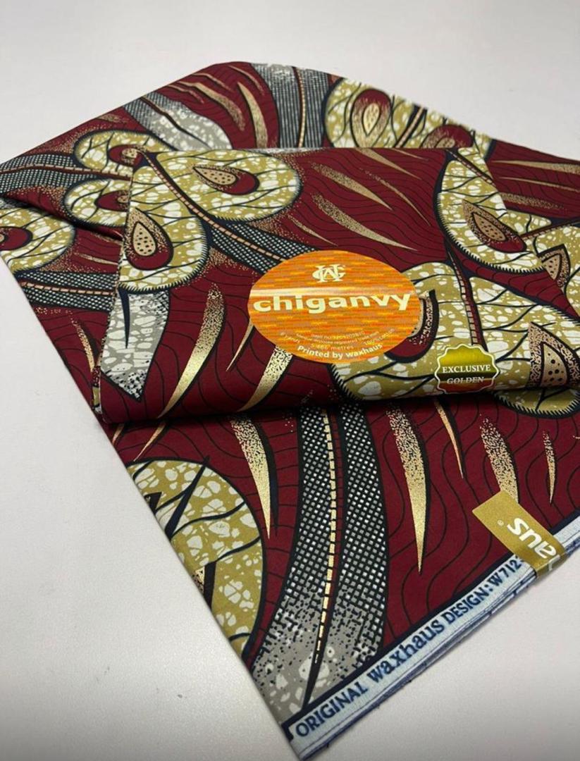 Chiganvy Exclusive Golden. 100% Cotton.
