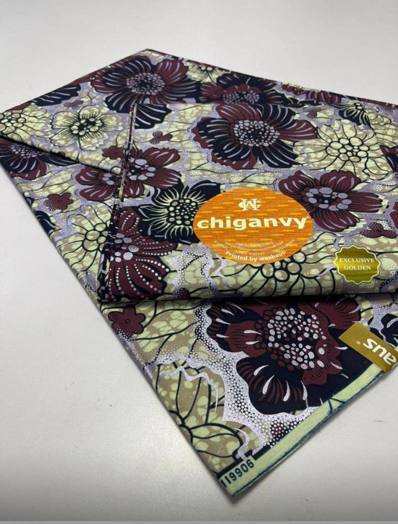 Chiganvy Exclusive Golden. 100% Cotton.