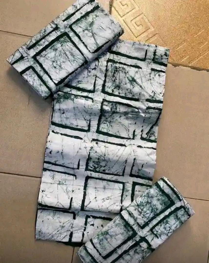 Batik Adire materials.